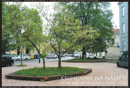 KUTNÁ HORA - NA NÁMĚTI | Pomalu se rodící nový městský prostor určený k pobývání obyvatel.